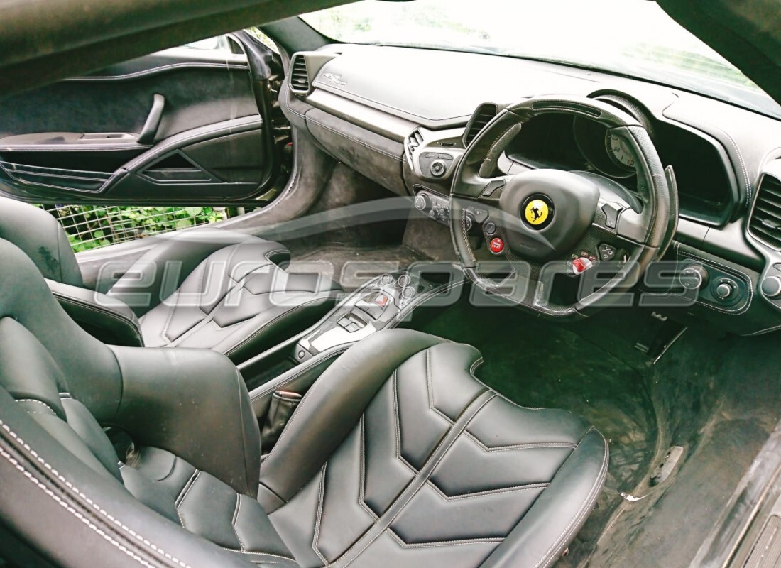 ferrari 458 spider (europe) with 6,190 miles, being prepared for dismantling #10