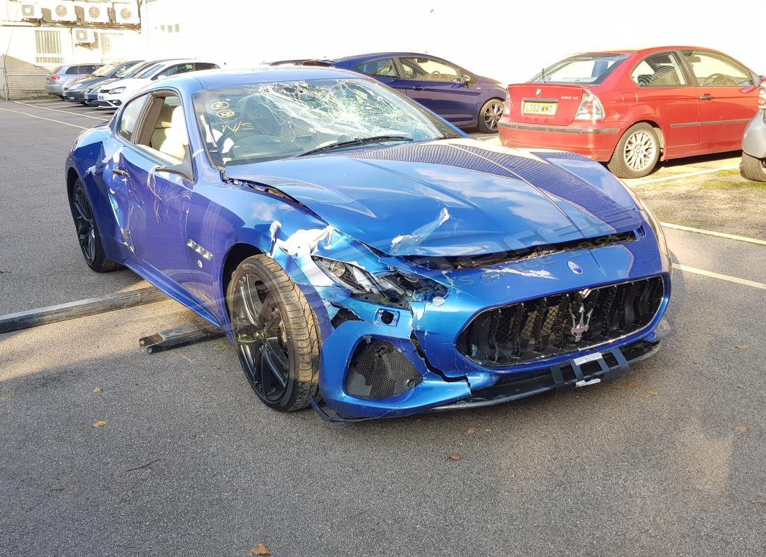 maserati granturismo s (2018) with 3,326 miles, being prepared for dismantling #7