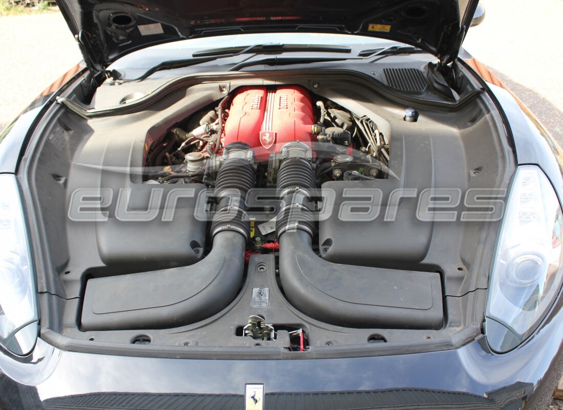 ferrari california (europe) with 12,258 miles, being prepared for dismantling #8