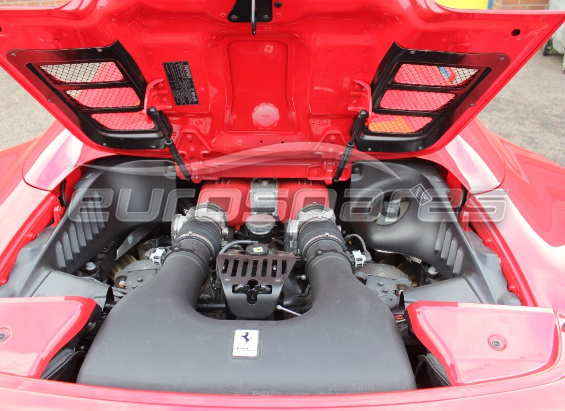 ferrari 458 spider (europe) with 2,793 miles, being prepared for dismantling #8