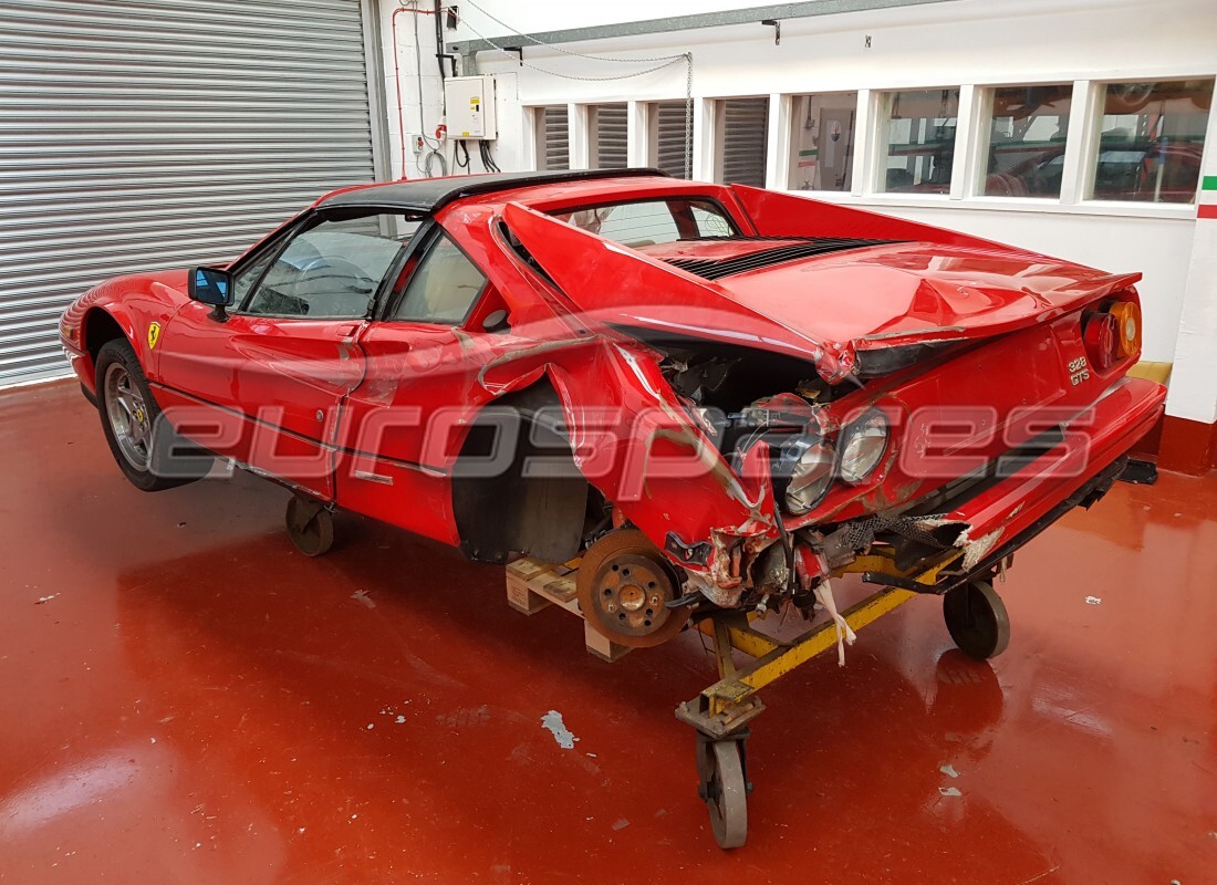 ferrari 328 (1988) with 29,660 kilometers, being prepared for dismantling #3