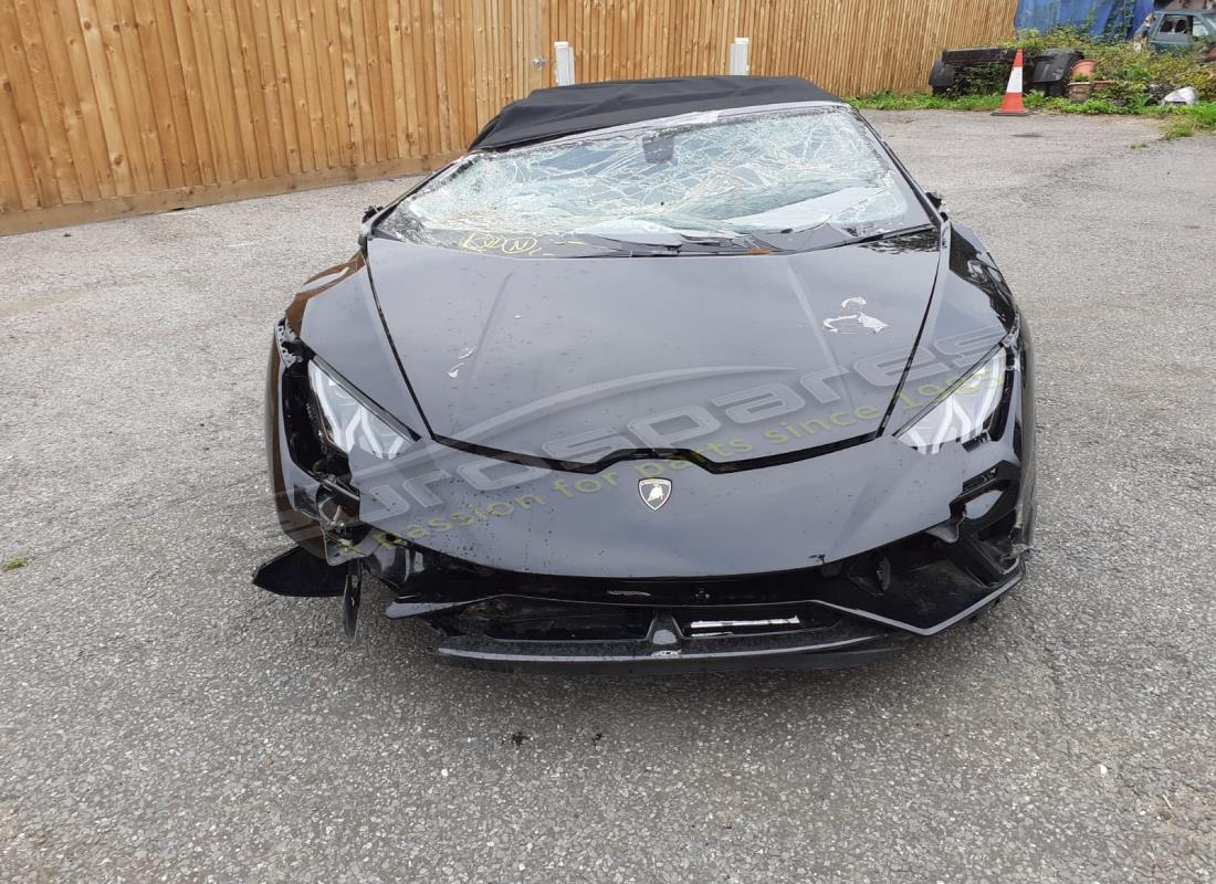 lamborghini performante spyder (2019) with 1,589 miles, being prepared for dismantling #5