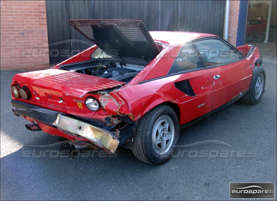 ferrari mondial 8 (1981) with 19,120 kilometers, being prepared for dismantling #5