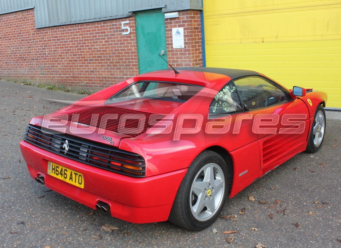 ferrari 348 (1993) tb / ts with 36,513 miles, being prepared for dismantling #4