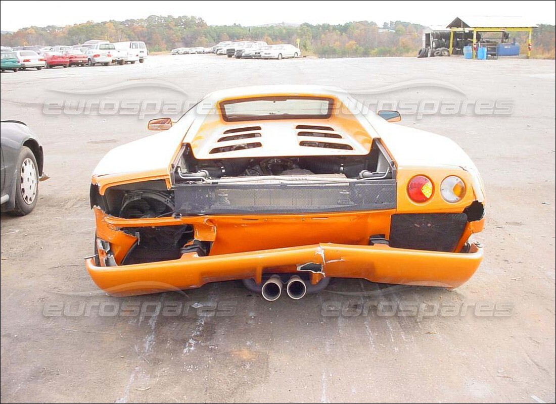 lamborghini diablo 6.0 (2001) with 4,000 miles, being prepared for dismantling #7
