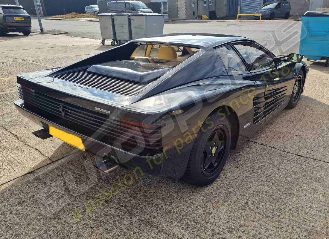 ferrari testarossa (1990) with 35,976 miles, being prepared for dismantling #5