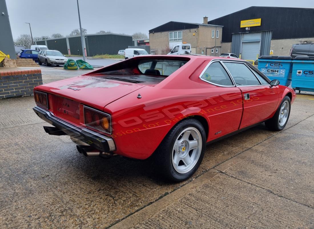 ferrari 308 gt4 dino (1979) with 33,479 miles, being prepared for dismantling #5