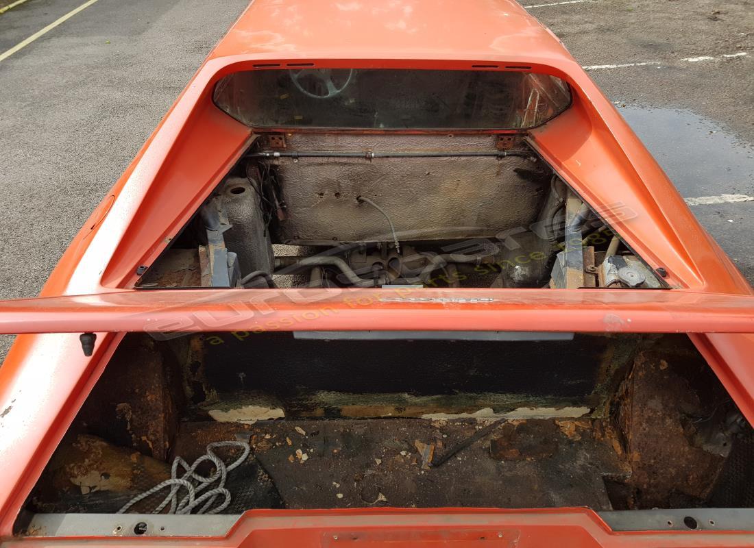 ferrari 308 gt4 dino (1976) with unknown, being prepared for dismantling #12