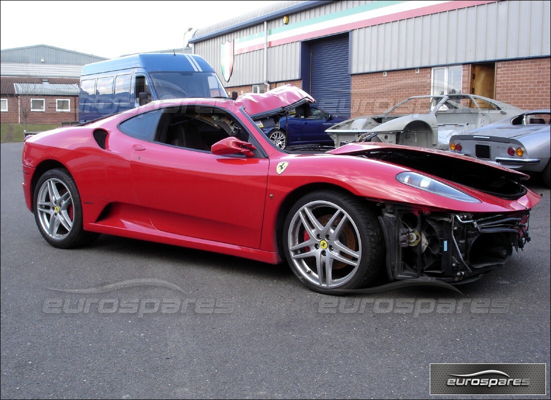 ferrari f430 coupe (europe) with 4,000 kilometers, being prepared for dismantling #1