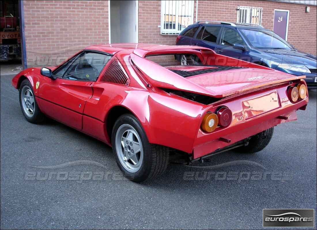 ferrari 328 (1988) with 49,000 kilometers, being prepared for dismantling #4
