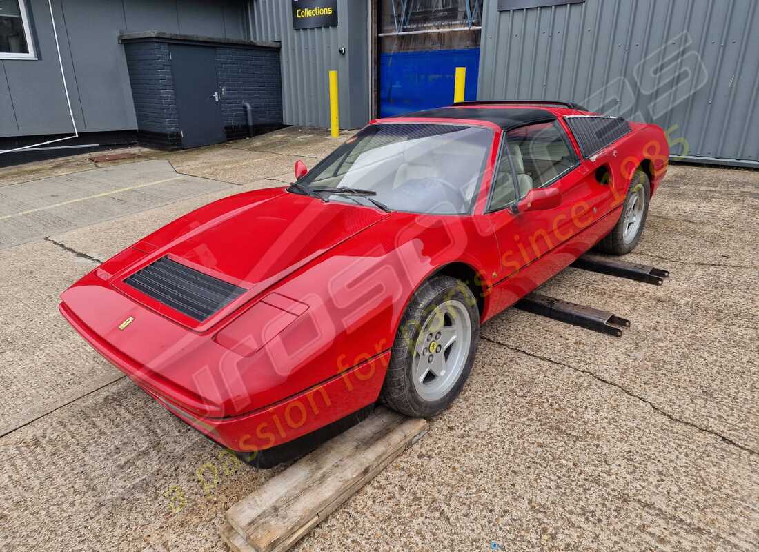 ferrari 328 (1985) with 28,673 kilometers, being prepared for dismantling #1