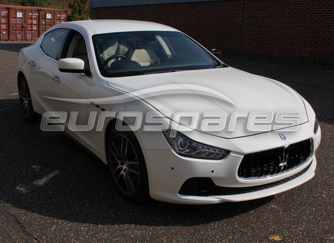 maserati ghibli (2014) with 6,087 miles, being prepared for dismantling #2