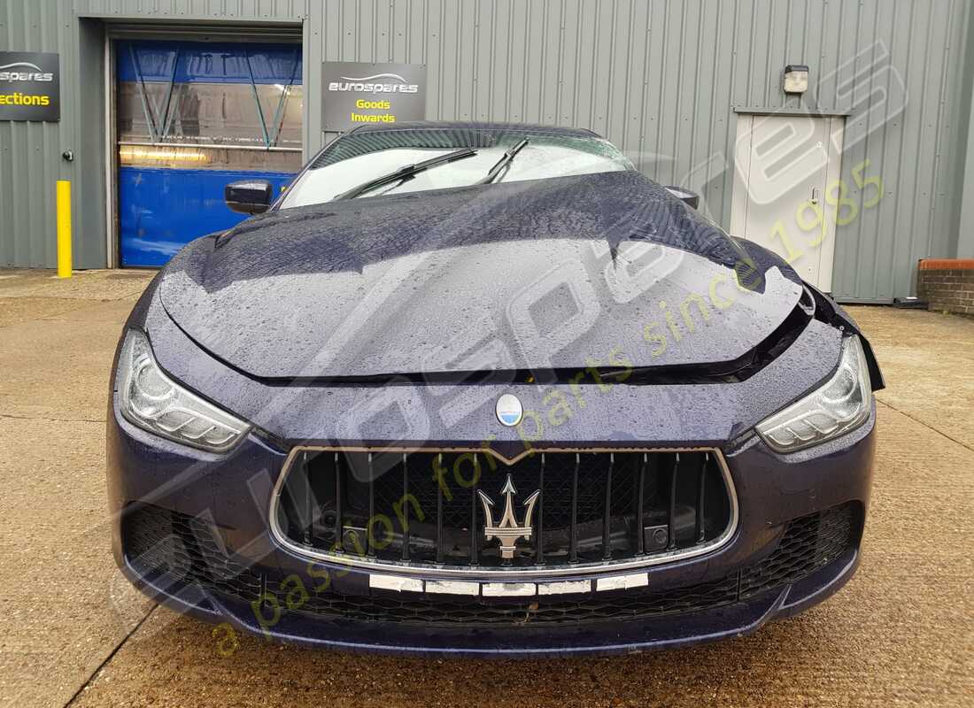 maserati ghibli (2016) with 46,772 miles, being prepared for dismantling #8