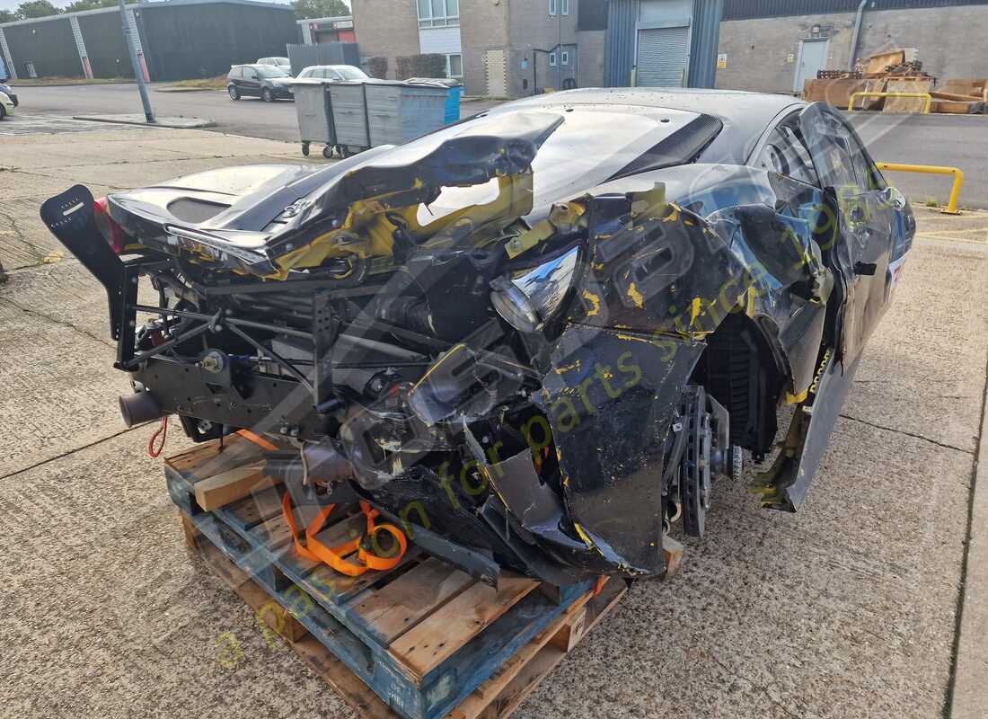 ferrari 488 challenge with 3,603 kilometers, being prepared for dismantling #5