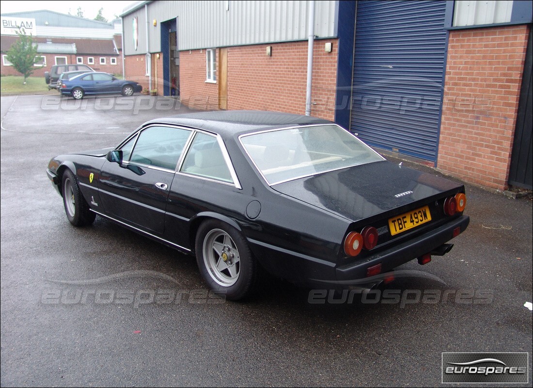 ferrari 400i (1983 mechanical) with 63,579 miles, being prepared for dismantling #5