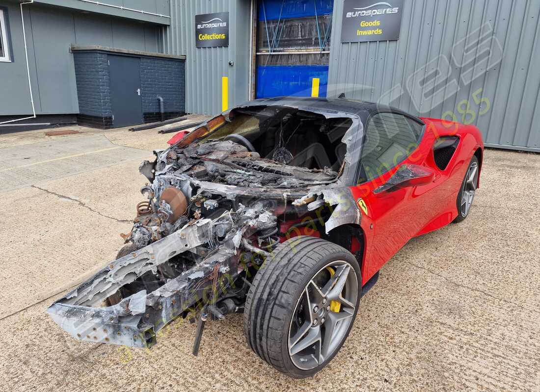 ferrari f8 tributo with 973 miles, being prepared for dismantling #1