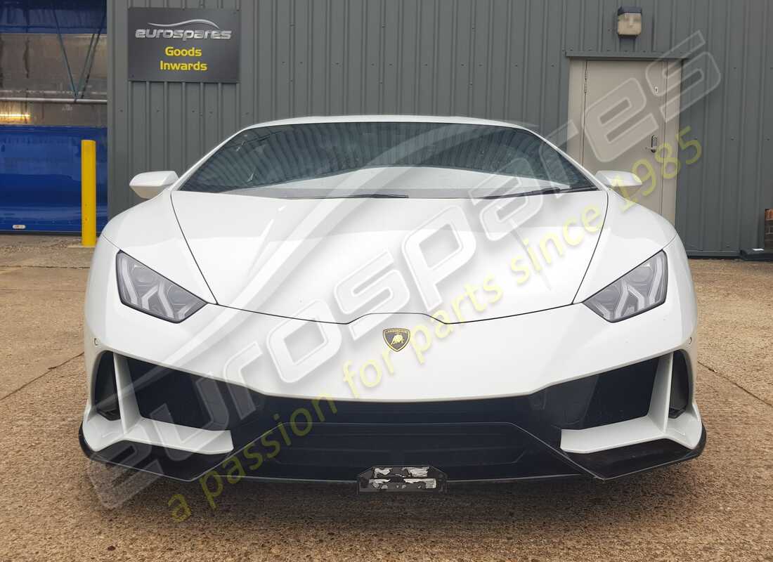 lamborghini evo coupe (2020) with 5,415 miles, being prepared for dismantling #8