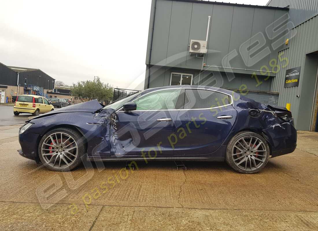 maserati ghibli (2016) with 46,772 miles, being prepared for dismantling #2