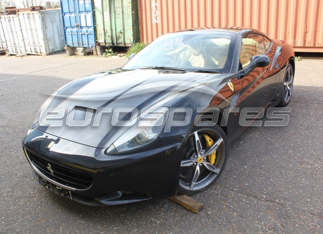 ferrari california (europe) with 12,258 miles, being prepared for dismantling #1