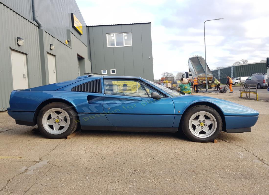 ferrari 328 (1988) with 66,645 miles, being prepared for dismantling #6
