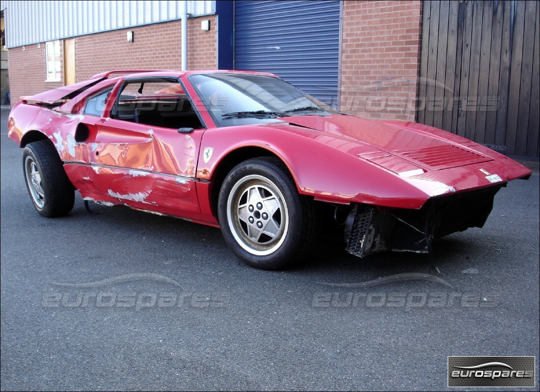 ferrari 328 (1988) with 49,000 kilometers, being prepared for dismantling #2