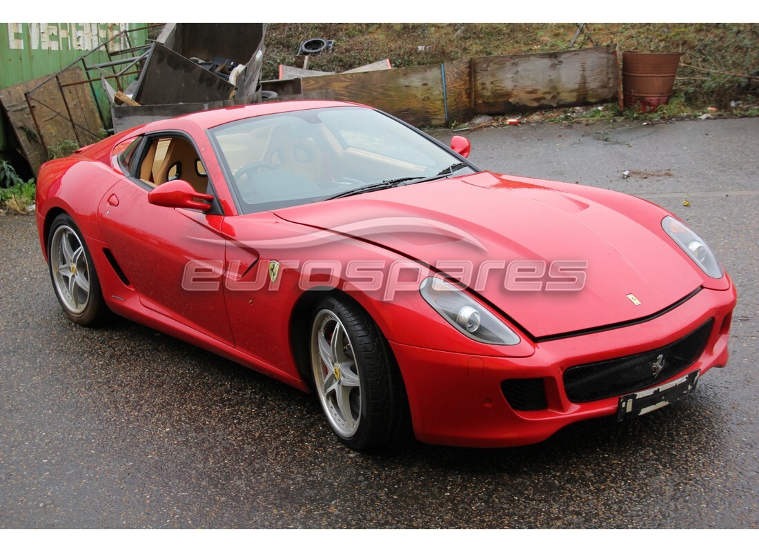 ferrari 599 gtb fiorano (europe) with 6,725 miles, being prepared for dismantling #6