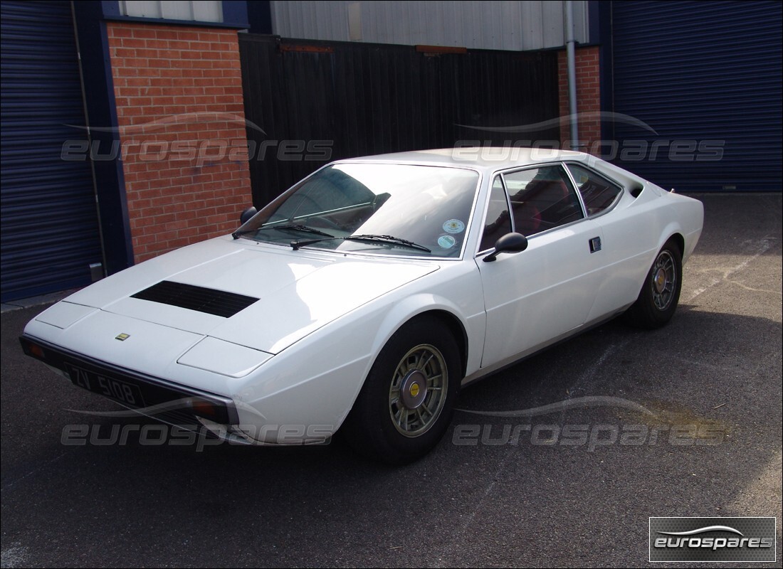 ferrari 308 gt4 dino (1976) with 68,108 miles, being prepared for dismantling #2