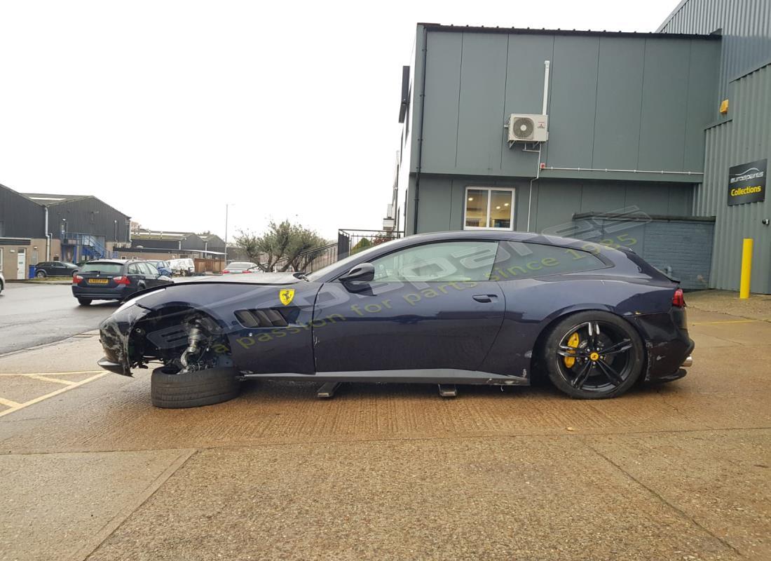 ferrari gtc4 lusso (rhd) with 9,275 miles, being prepared for dismantling #2