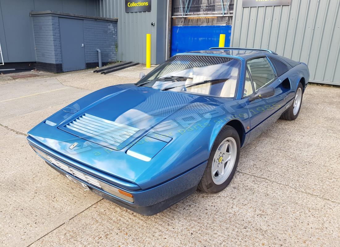 ferrari 328 (1988) with 66,645 miles, being prepared for dismantling #1