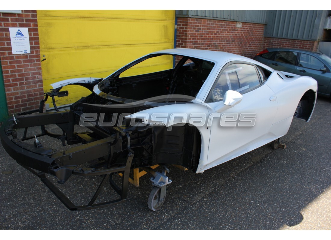 ferrari 458 challenge with unknown, being prepared for dismantling #3