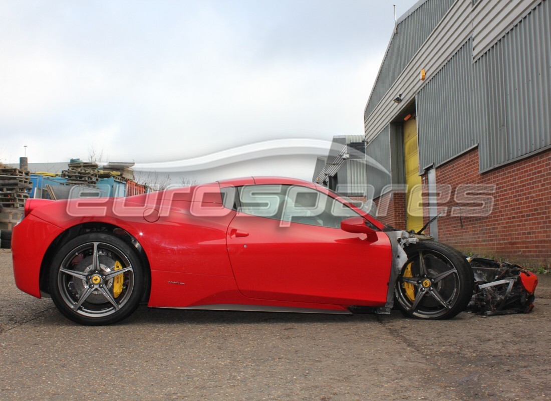 ferrari 458 spider (europe) with 2,793 miles, being prepared for dismantling #5