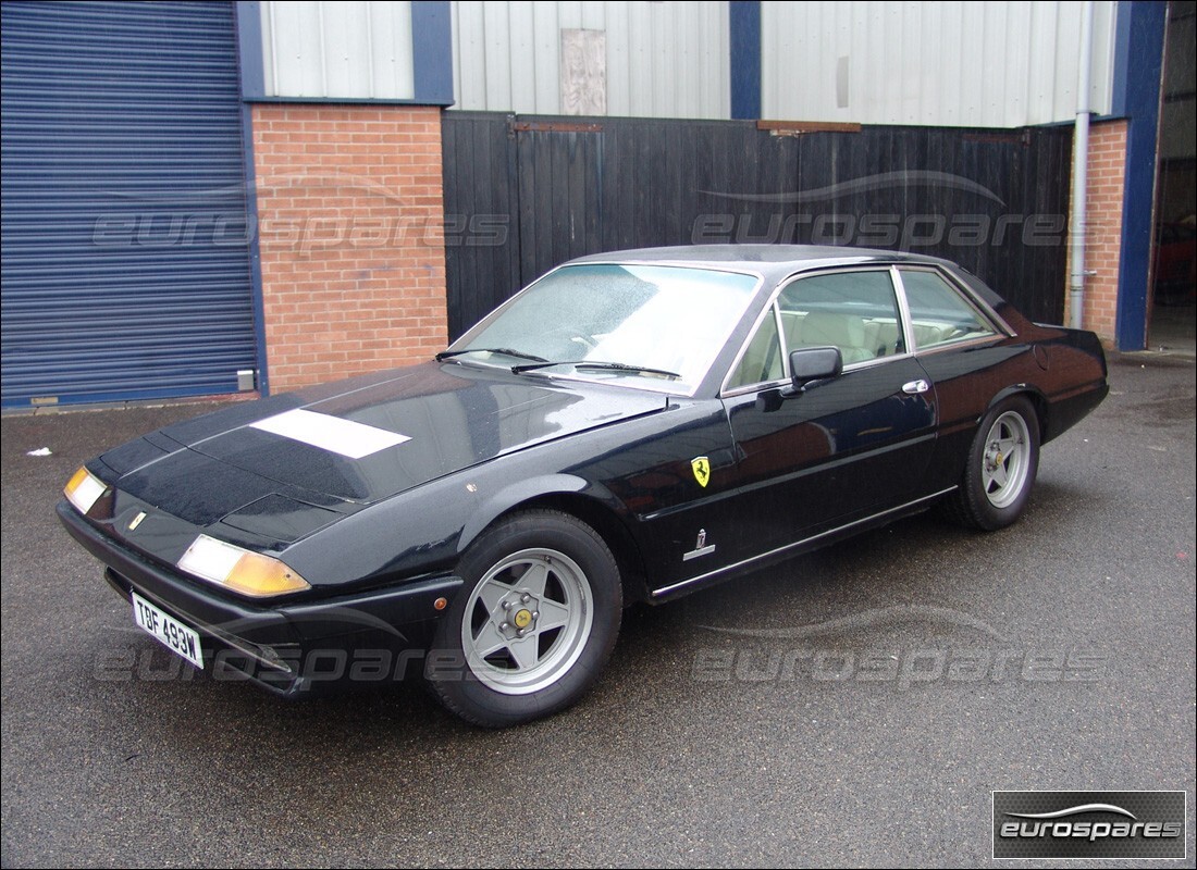 ferrari 400i (1983 mechanical) with 63,579 miles, being prepared for dismantling #3