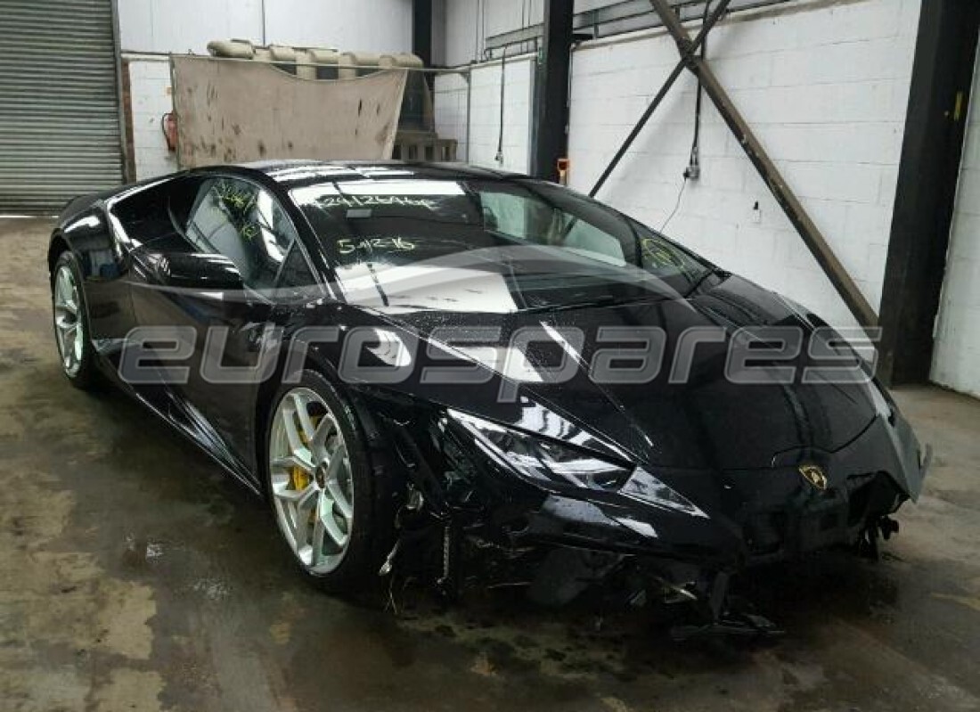 lamborghini lp580-2 coupe (2016) with 1,411 miles, being prepared for dismantling #2