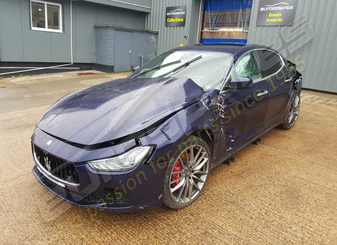 maserati ghibli (2016) with 46,772 miles, being prepared for dismantling #1