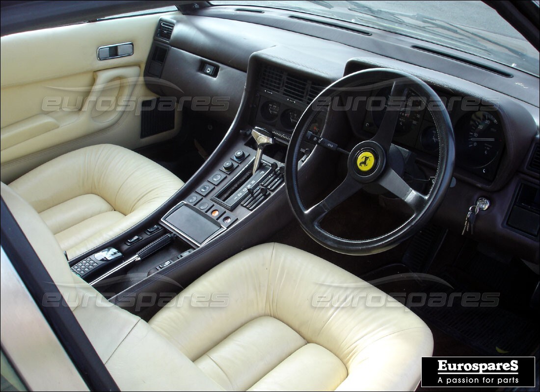 ferrari 400i (1983 mechanical) with 65,000 miles, being prepared for dismantling #7