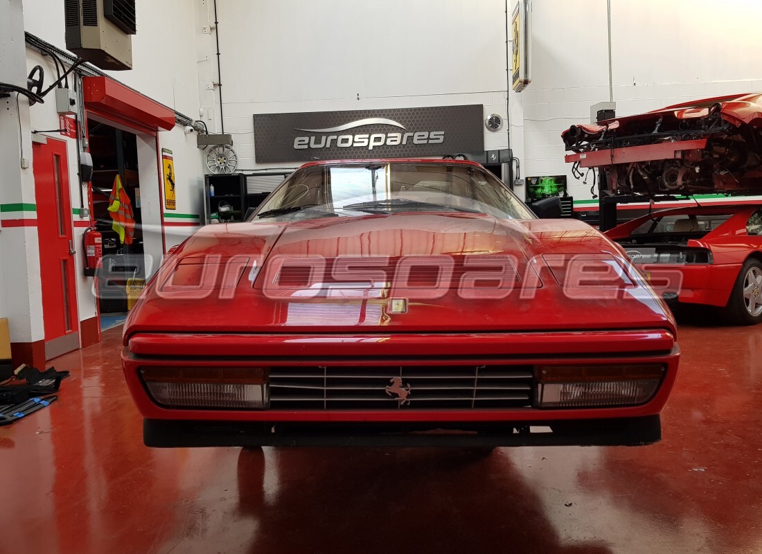 ferrari 328 (1988) with 29,660 kilometers, being prepared for dismantling #7