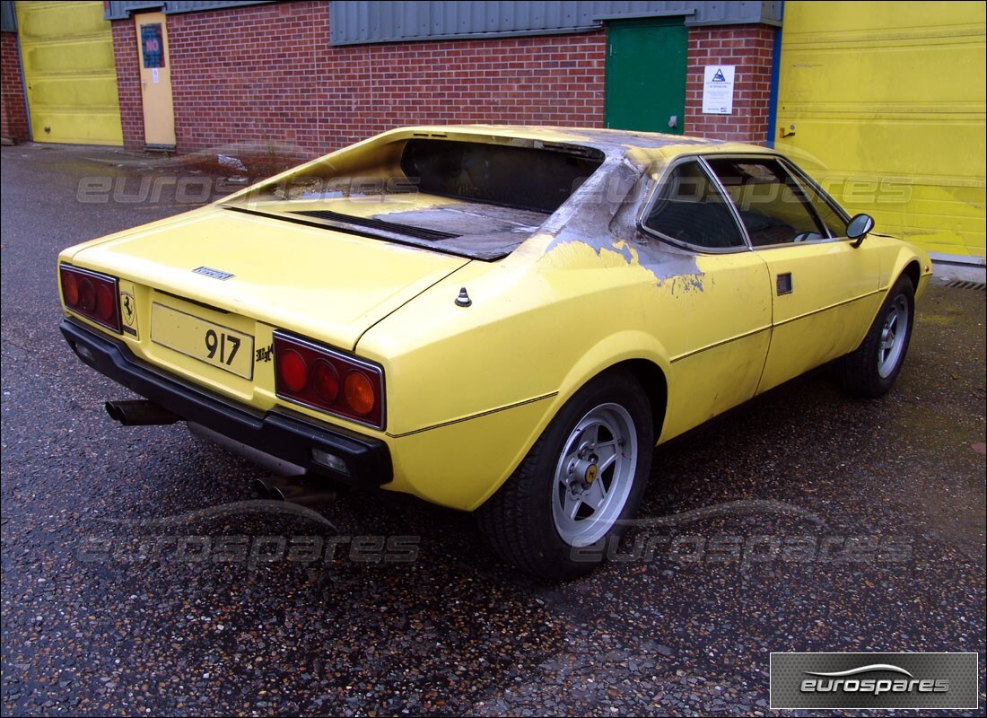 ferrari 308 gt4 dino (1976) with 26,000 miles, being prepared for dismantling #2