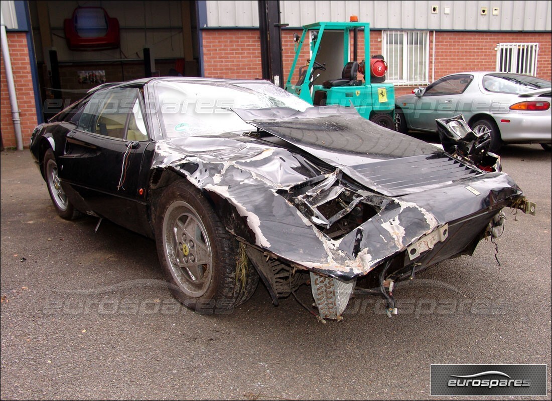 ferrari 328 (1988) with 11,275 kilometers, being prepared for dismantling #5