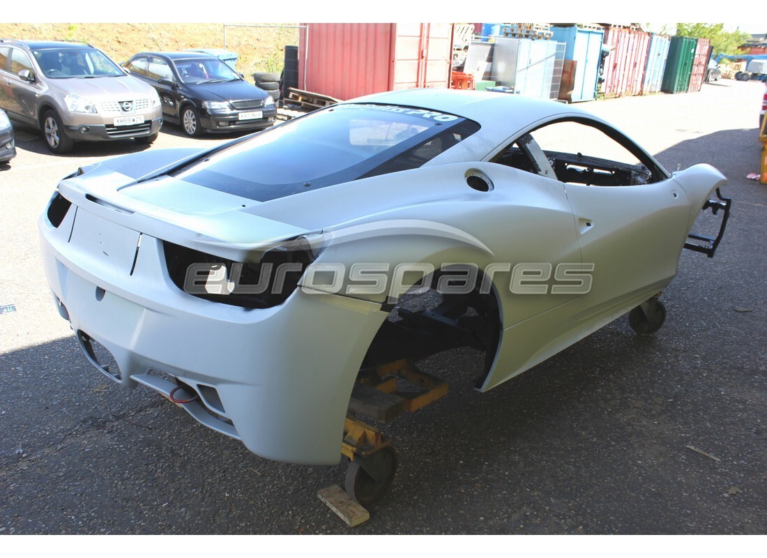 ferrari 458 challenge with unknown, being prepared for dismantling #5