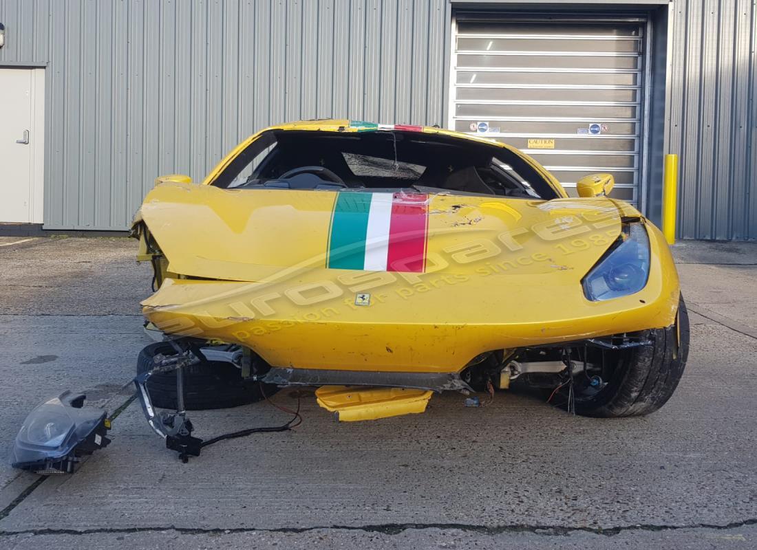 ferrari 488 pista with 482 miles, being prepared for dismantling #8