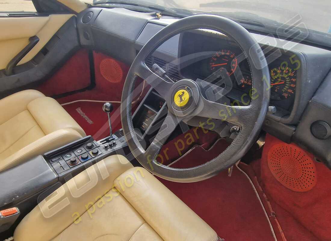 ferrari testarossa (1990) with 35,976 miles, being prepared for dismantling #12