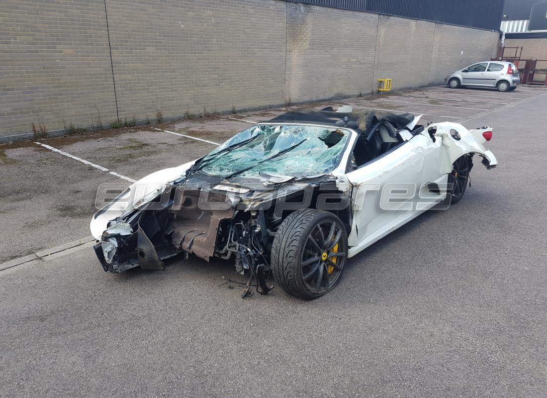 ferrari f430 scuderia spider 16m (rhd) with 18,577 miles, being prepared for dismantling #1