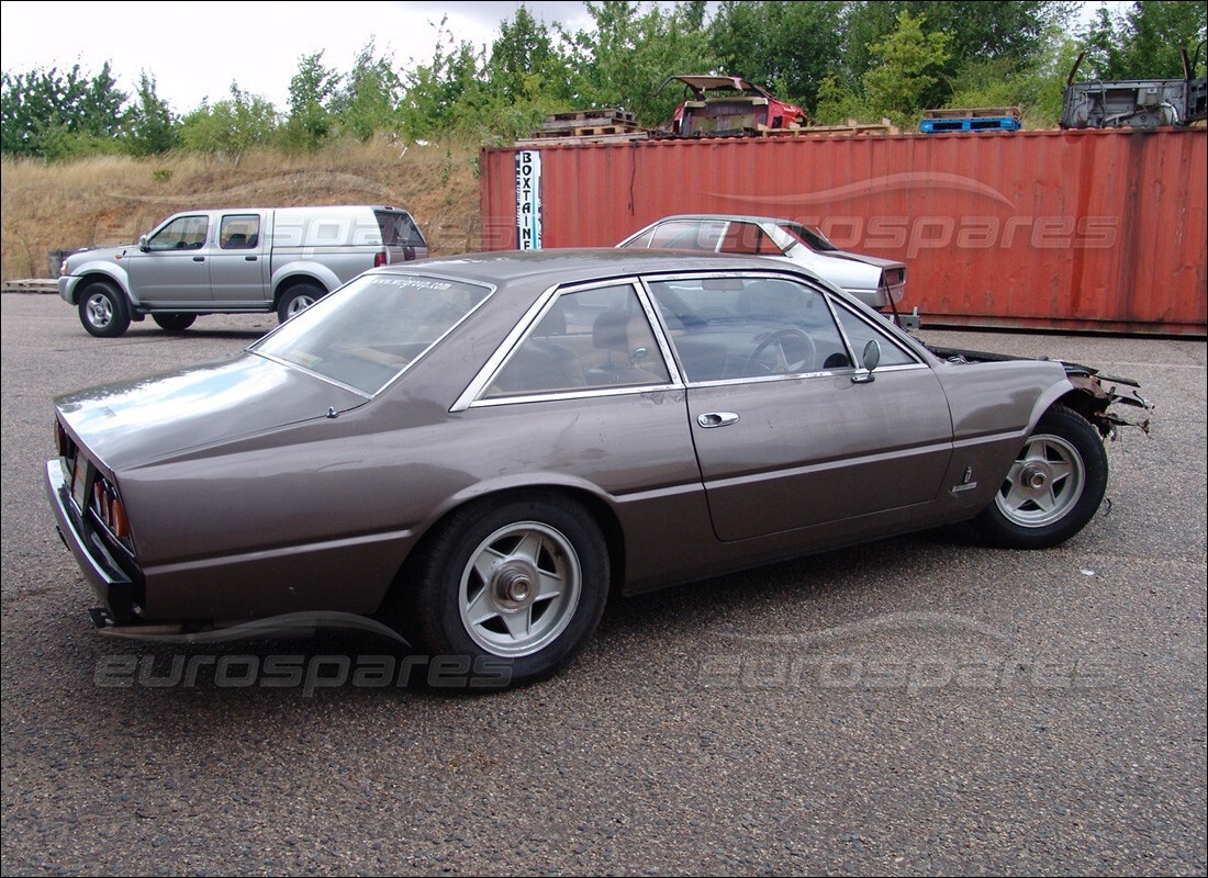 ferrari 365 gt4 2+2 (1973) with 74,889 miles, being prepared for dismantling #10