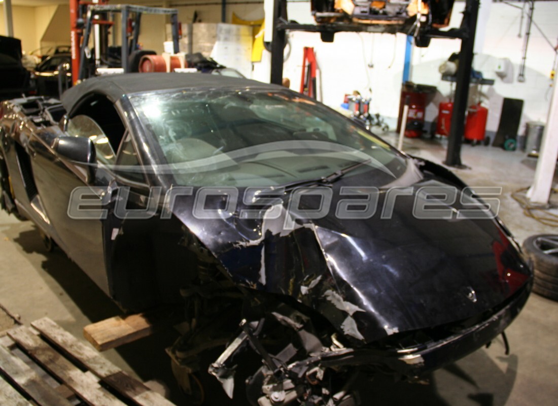 lamborghini lp560-4 spider (2010) with 32,026 miles, being prepared for dismantling #2