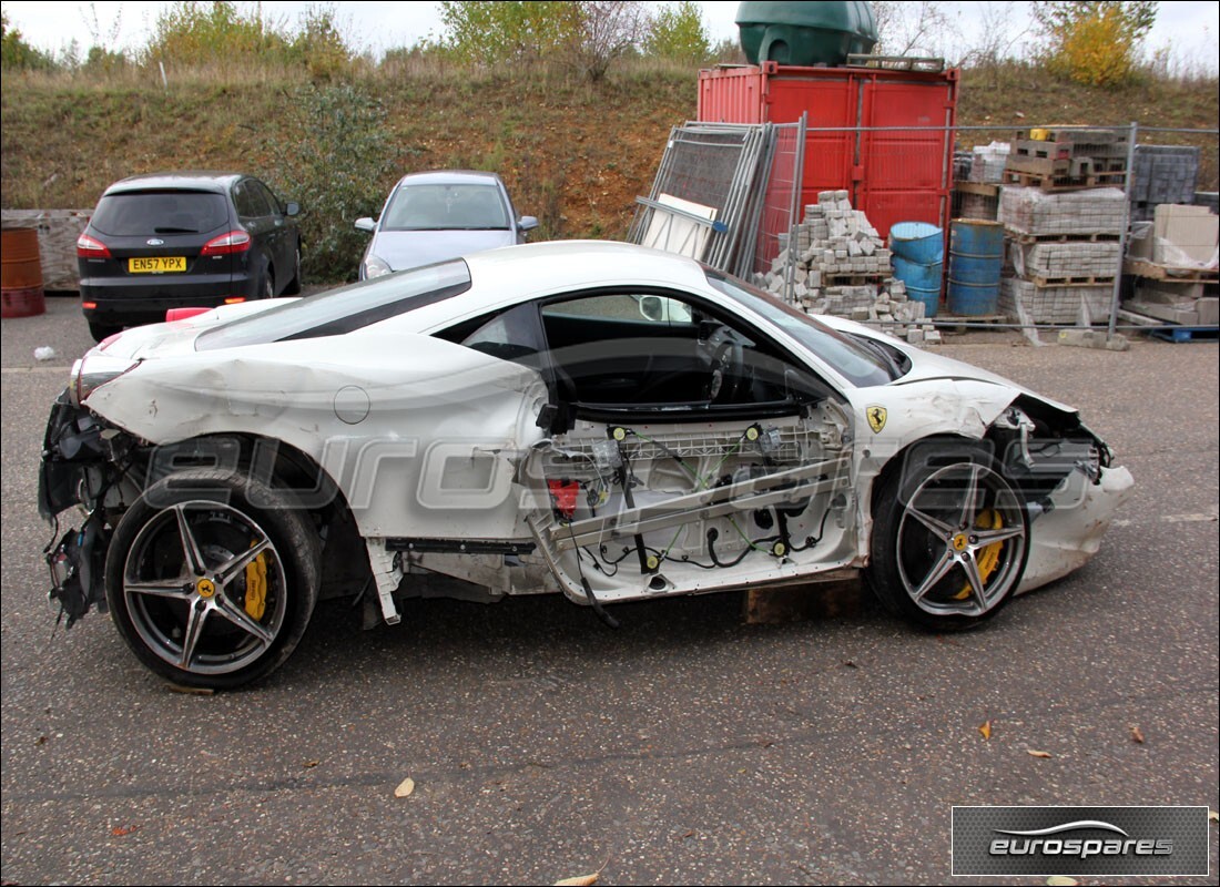 ferrari 458 italia (europe) with 10,000 miles, being prepared for dismantling #7