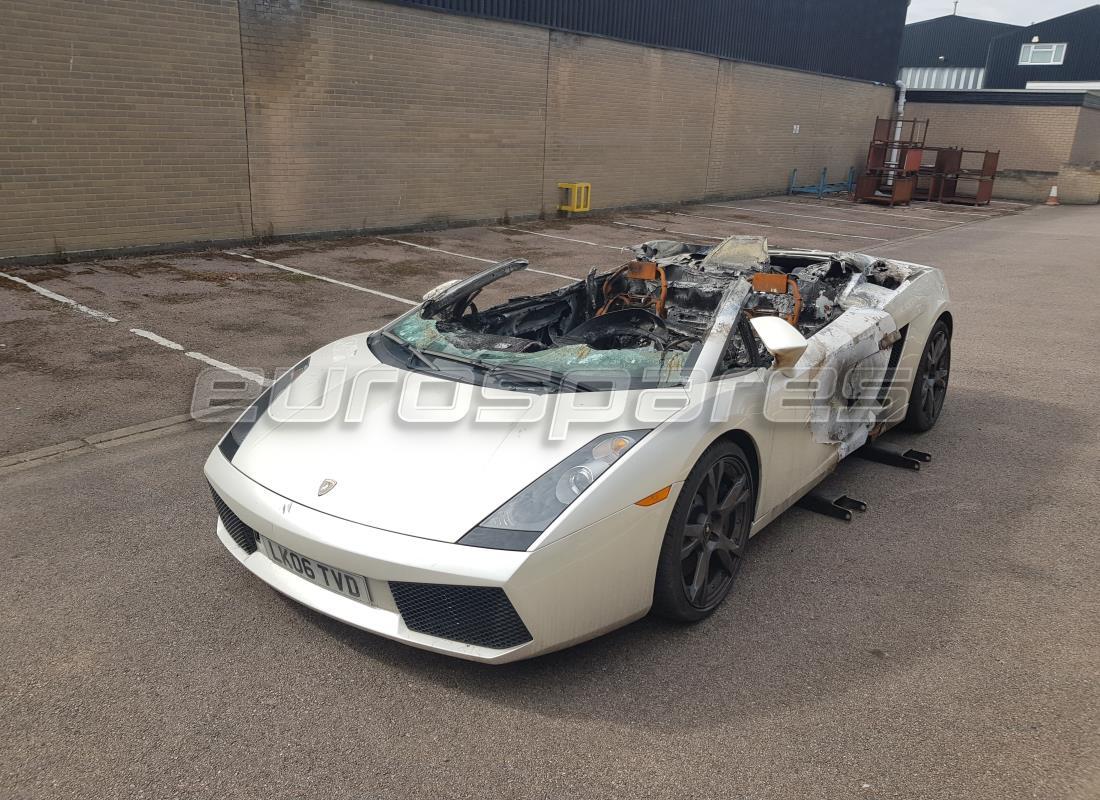 lamborghini gallardo coupe (2006) with unknown, being prepared for dismantling #1