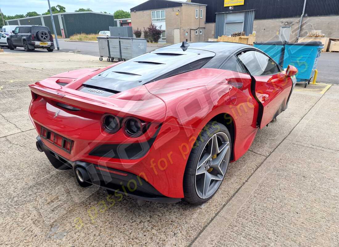 ferrari f8 tributo with 973 miles, being prepared for dismantling #5