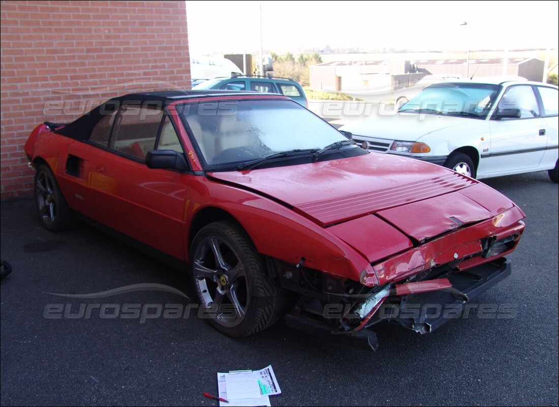 ferrari mondial 3.4 t coupe/cabrio with 26,262 miles, being prepared for dismantling #9