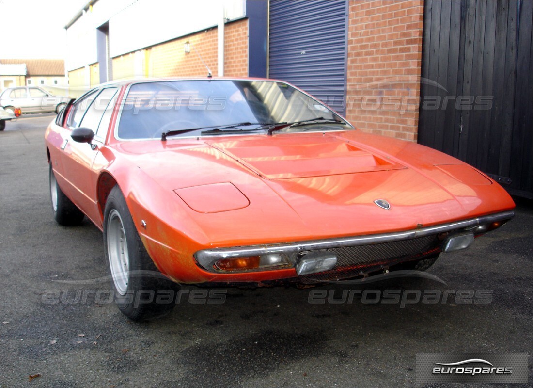 lamborghini urraco p250 / p250s with 45,370 miles, being prepared for dismantling #4