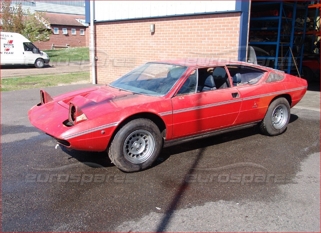 lamborghini urraco p250 / p250s with n/a, being prepared for dismantling #1